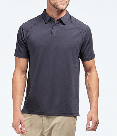 RHONE Delta Pique Short Sleeve Polo Shirt Product Image