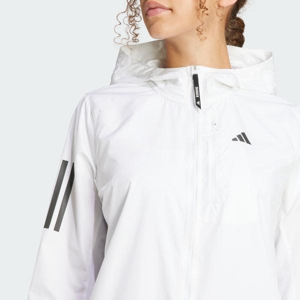 adidas Own The Run Jacket White S Womens Product Image