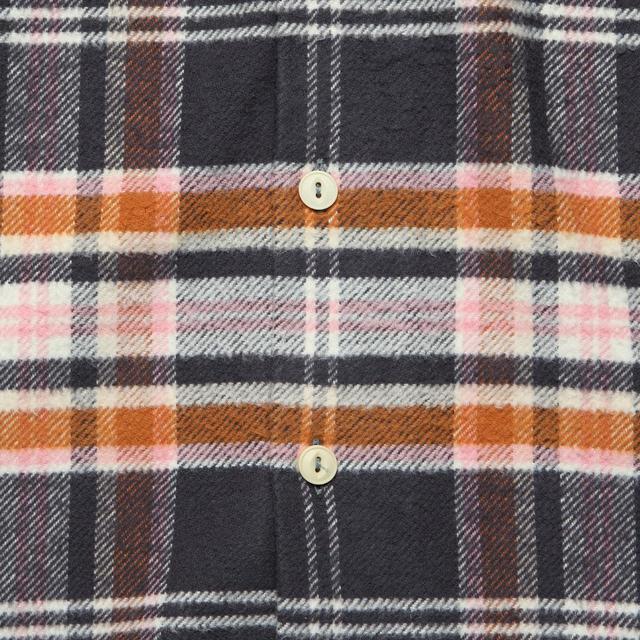 Barrow Brushed Flannel Workshirt - Grey Check Product Image