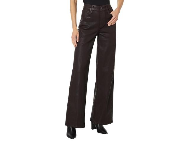 Paige Sasha 32 in Chicory Coffee Luxe Coating (Chicory Coffee Luxe Coating) Women's Jeans Product Image