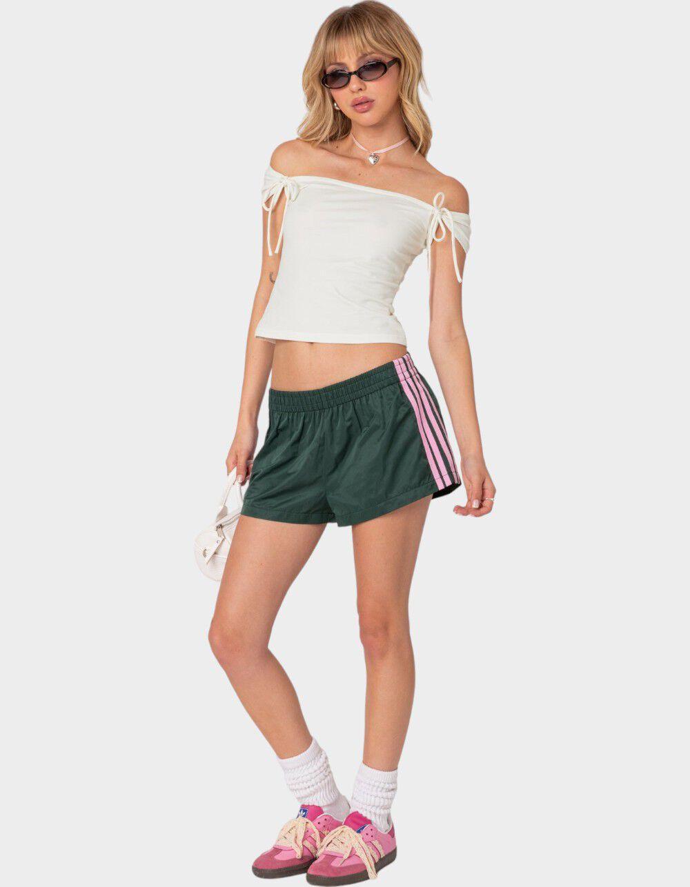 EDIKTED Nikki Nylon Shorts Product Image