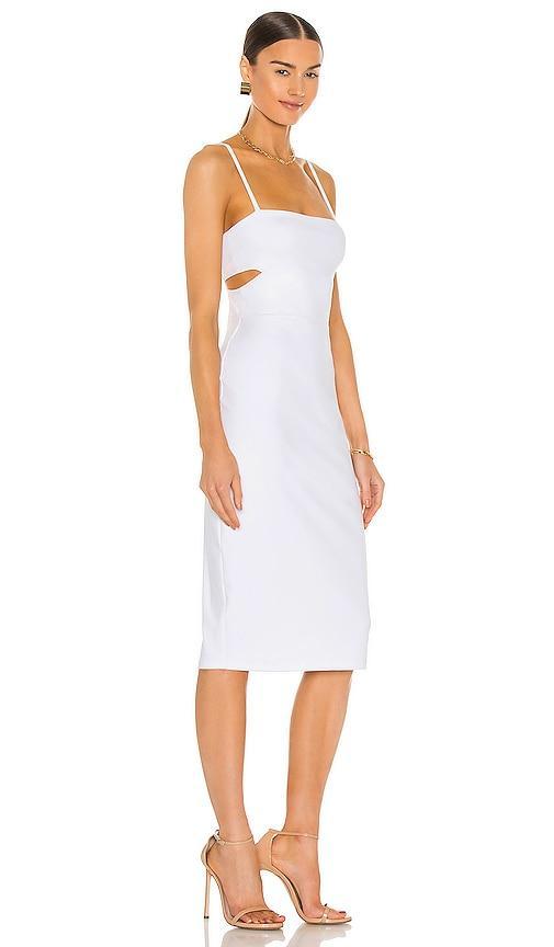 Susana Monaco Cutout Strap Solid Dress Size M. Product Image