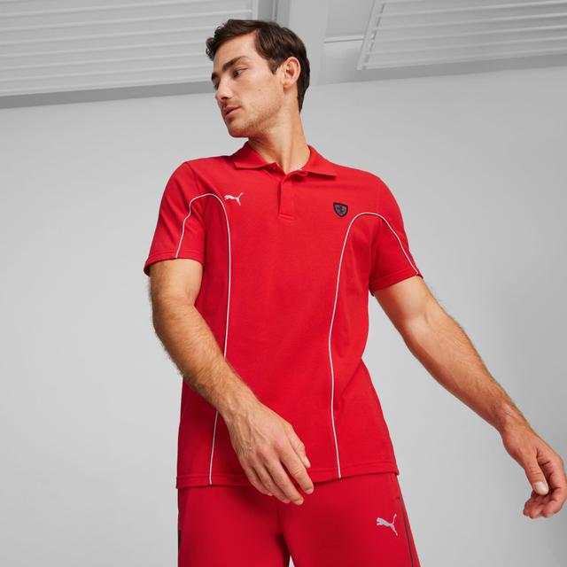 Scuderia Ferrari Style Men's Motorsport Polo Product Image