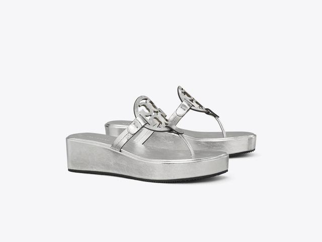 Miller Metallic Wedge Sandal Product Image