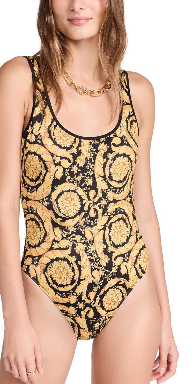 Versace Barocco One Piece Swimsuit  - Size: 4 - Gender: female Product Image