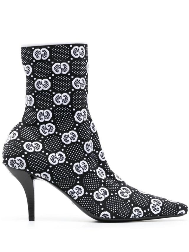 Interlocking-g Ankle Boots In Black Product Image