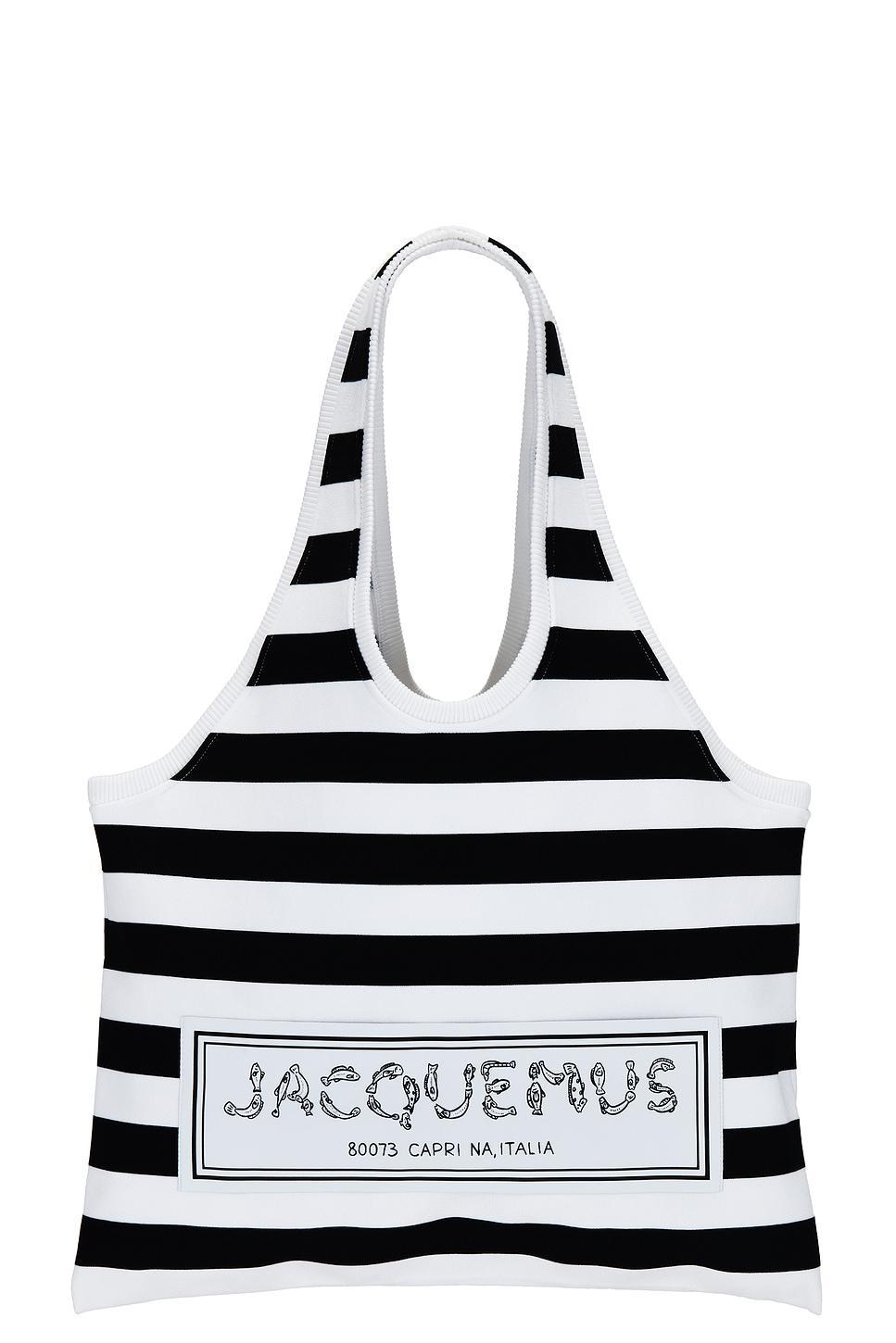 JACQUEMUS Le Tote Marcel In Multi-navy Product Image