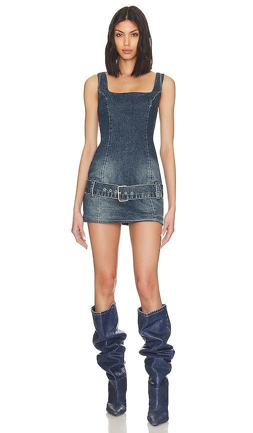 EB Denim Firefly Dress Blue. (also in L, XL). Product Image