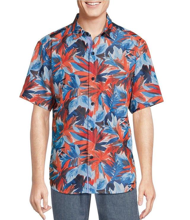 Tommy Bahama Coconut Point Firecracker Fronds Short Sleeve Woven Shirt Product Image