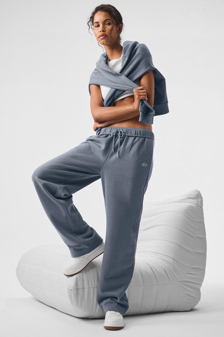 Accolade Straight Leg Sweatpant - Steel Grey Female Product Image