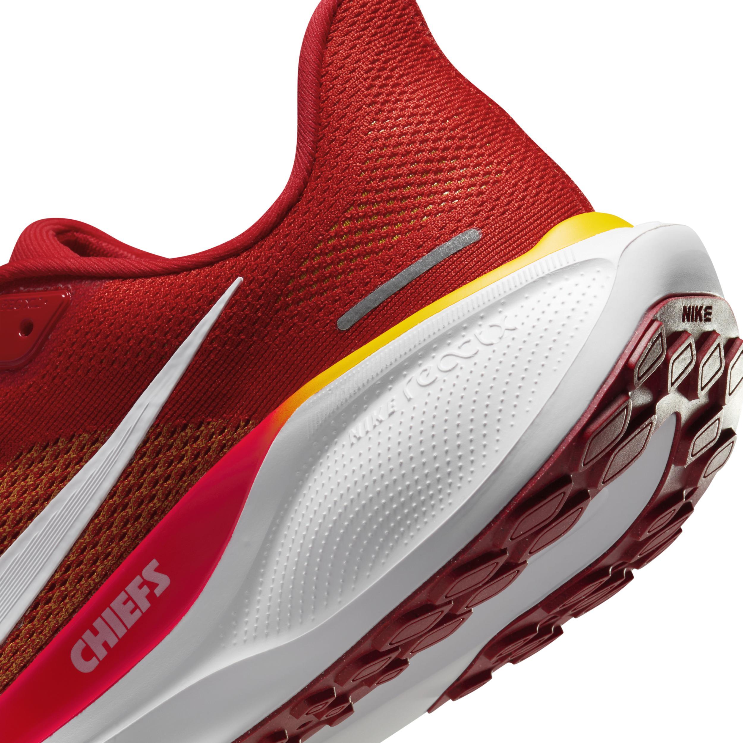 Nike Men's Pegasus 41 NFL Kansas City Chiefs Road Running Shoes Product Image