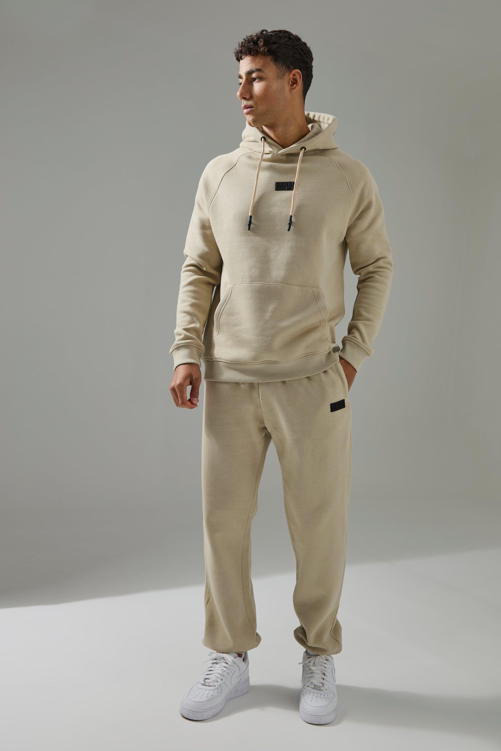 Man Active Hoodie & Sweatpants Tracksuit | boohooMAN USA Product Image