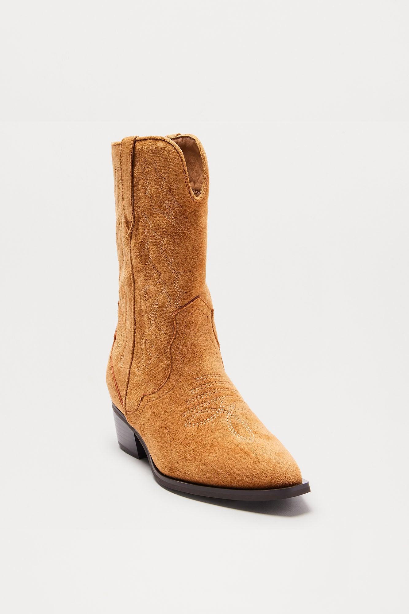 Tennessee Cowboy Boots - Taupe Product Image