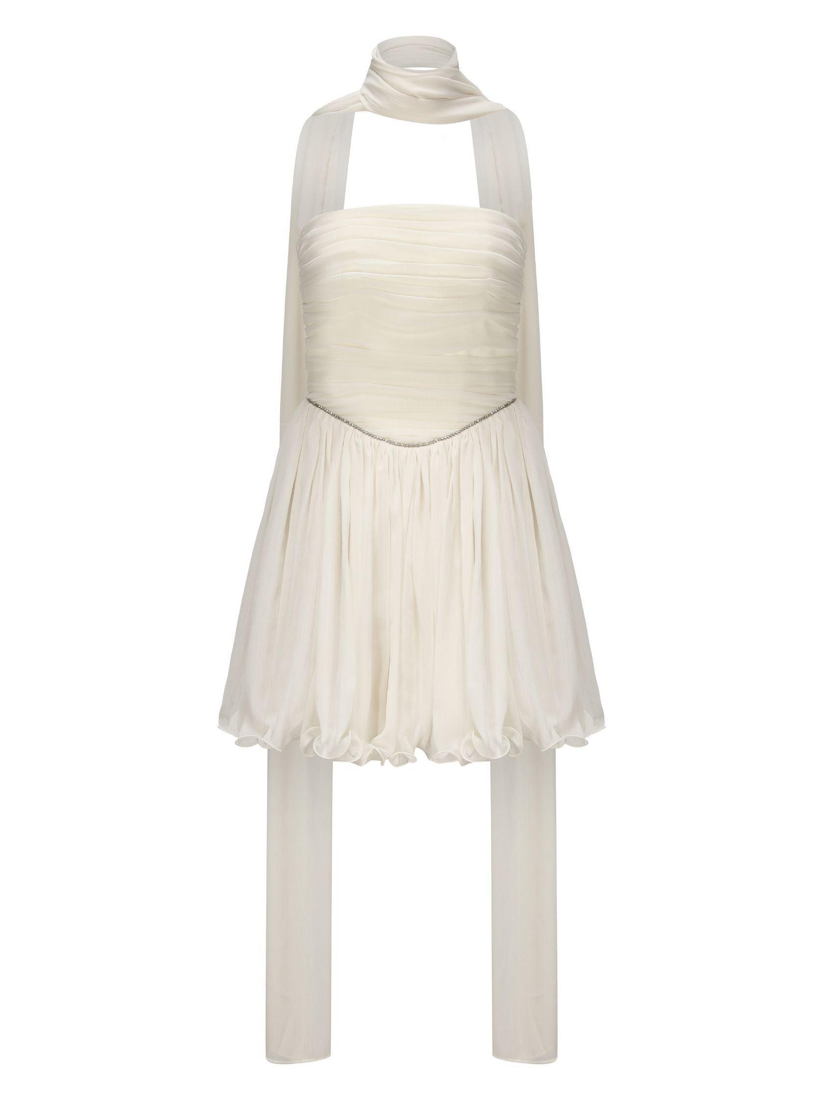 Chloe Dress (White) Product Image