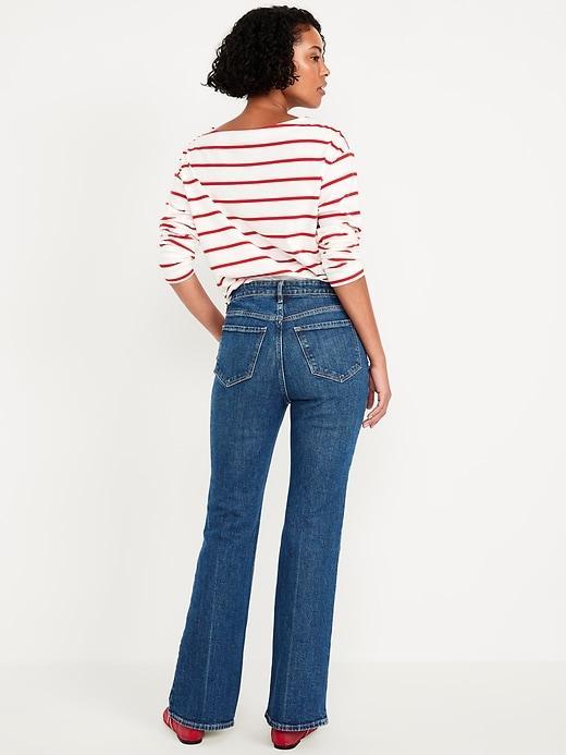 Extra High-Waisted Flare Jeans Product Image