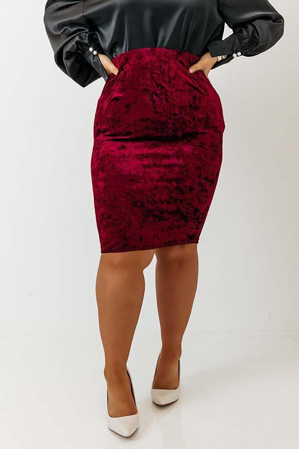 Velvet Noir Skirt Curves Product Image