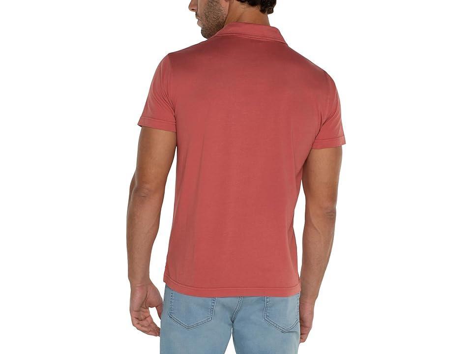 Liverpool Garment Dyed Polo Shirt Product Image