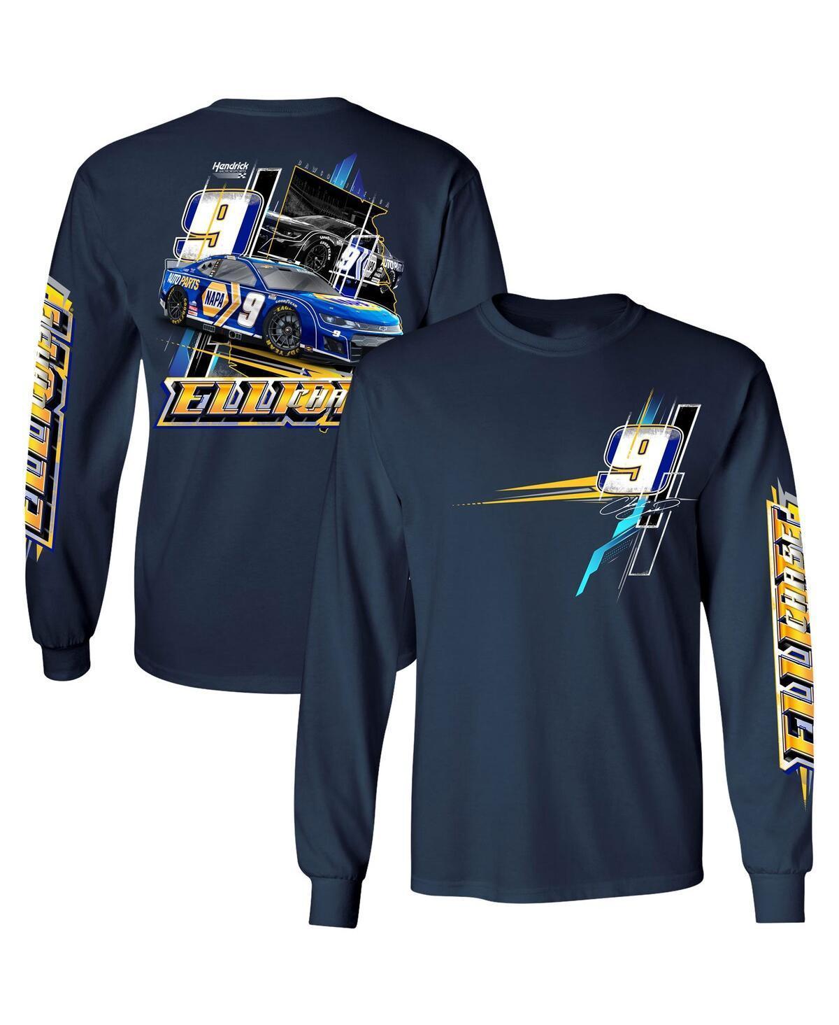 Mens Hendrick Motorsports Team Collection Navy Chase Elliott Car Long Sleeve T-shirt Product Image