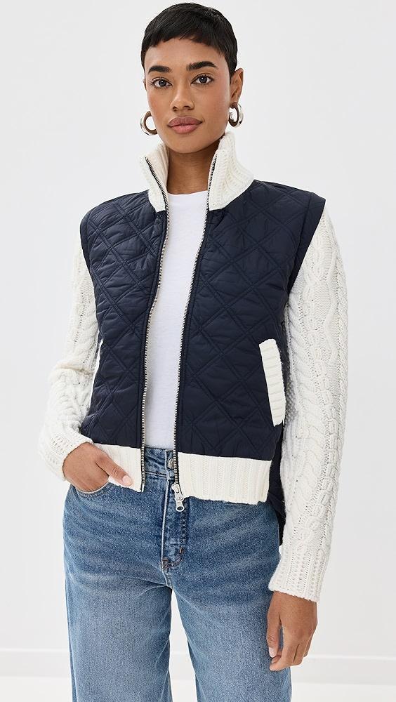 Veronica Beard Patra Mixed Media Jacket | Shopbop Product Image