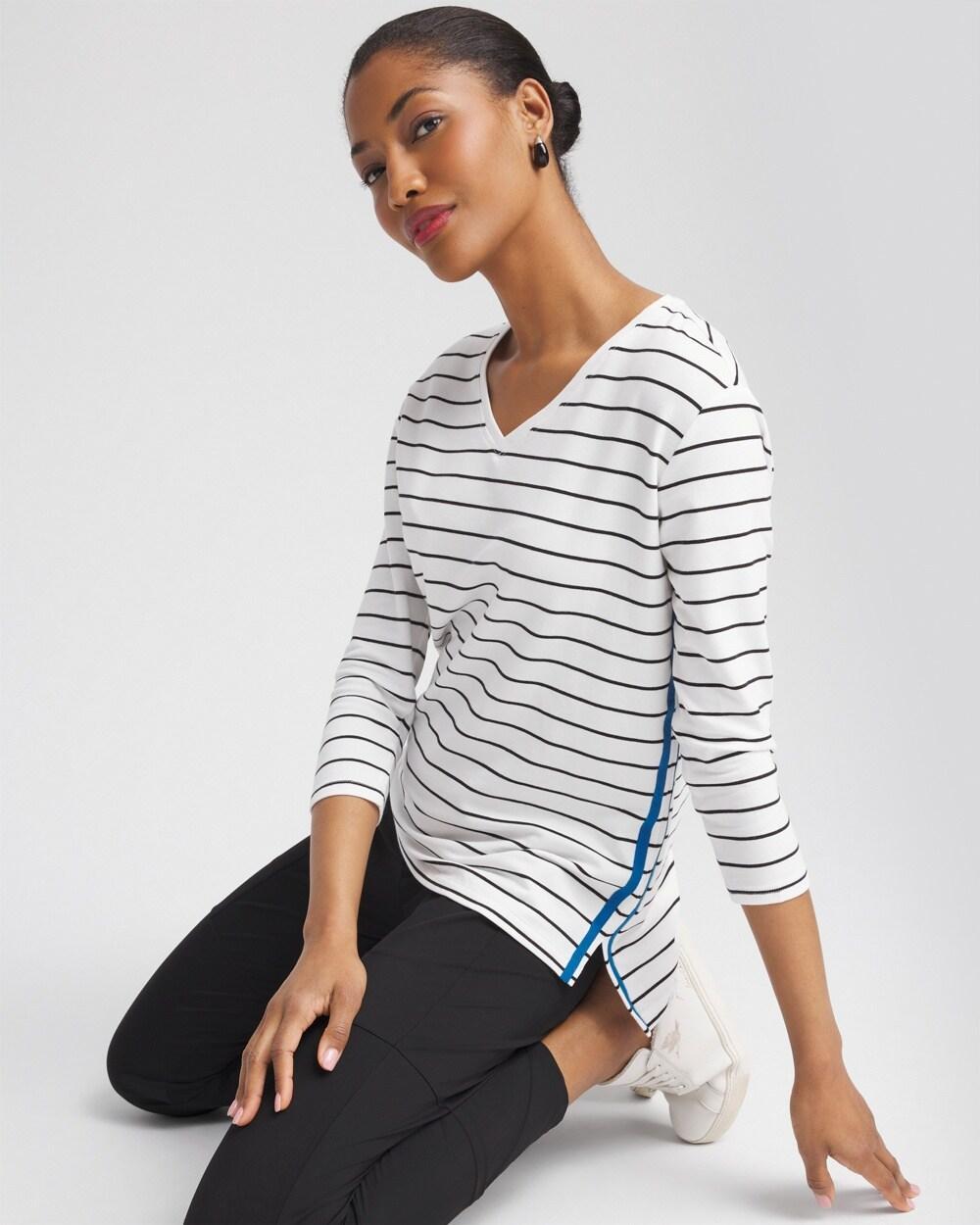 Zenergy® Stripe Pullover Product Image