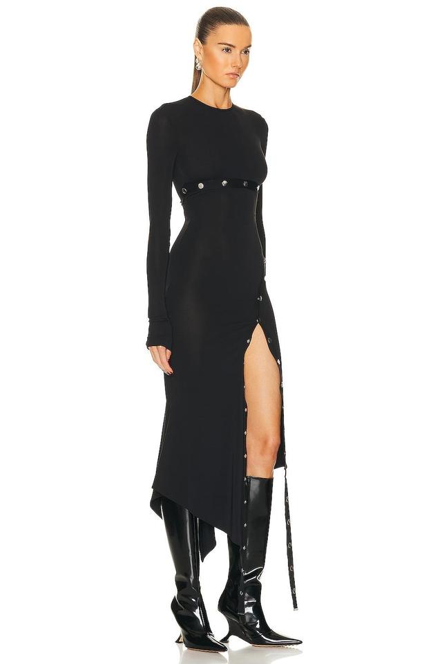 THE ATTICO Long Sleeve Midi Dress Product Image