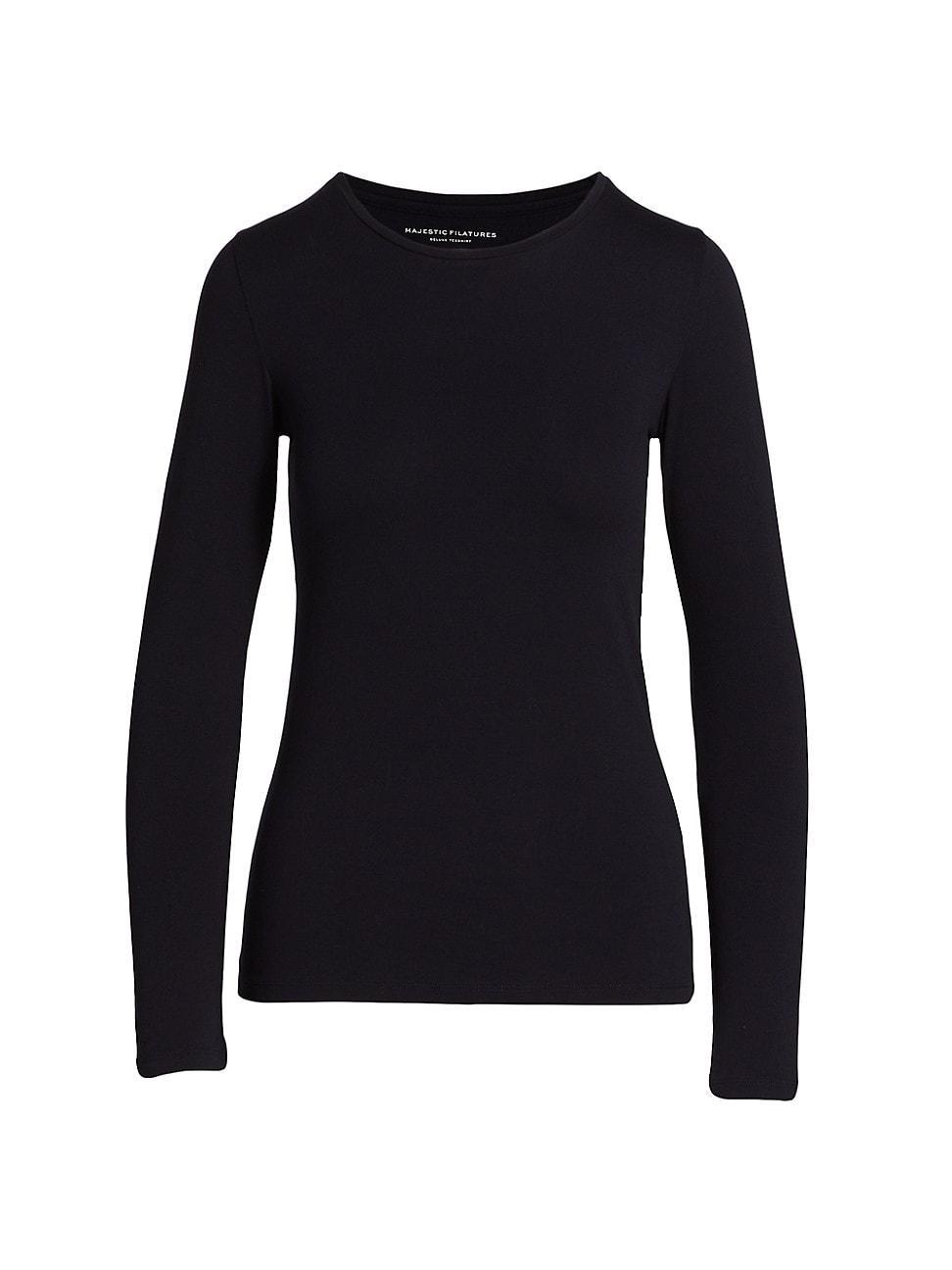 Womens Soft Touch Long-Sleeve Top Product Image