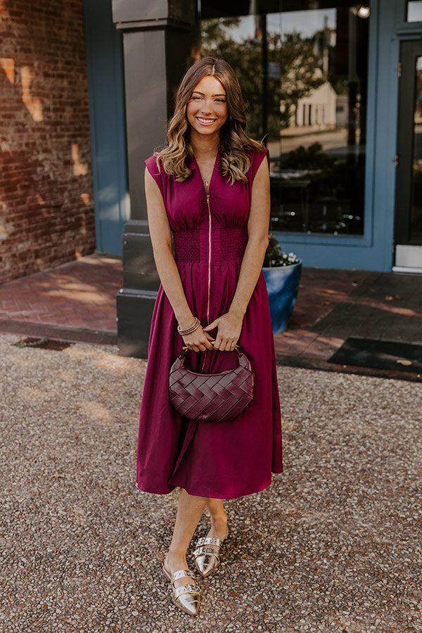 Chic Ensemble Midi in Wine Product Image