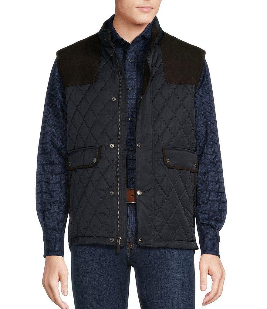 Cremieux Big & Tall Ethan Quilted Vest Product Image