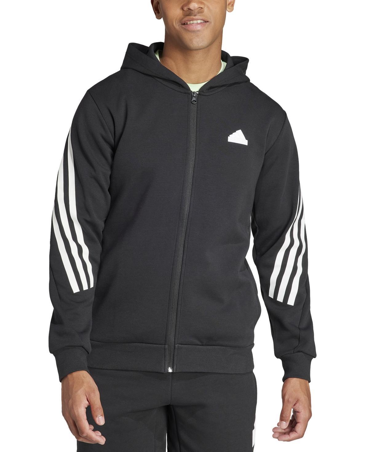 Mens adidas Future Icons 3-Stripes Full Zip Sportswear Hoodie Product Image