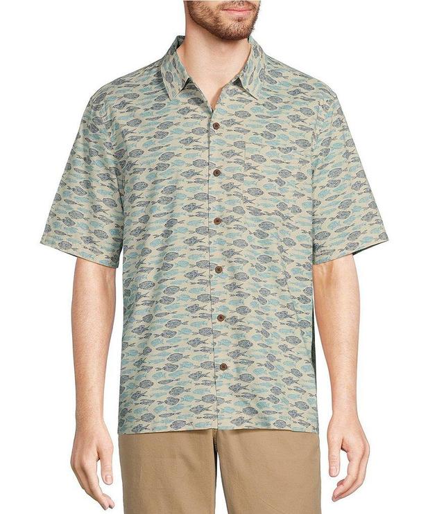 L.L. Bean Tropics Short Sleeve Woven Shirt Product Image