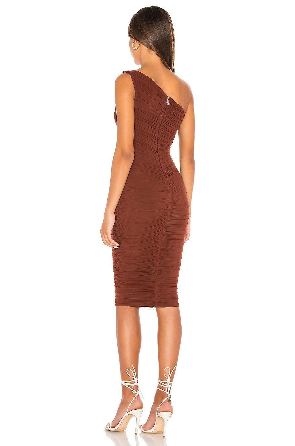 X REVOLVE Inspire One Shoulder Midi Dress Nookie Product Image