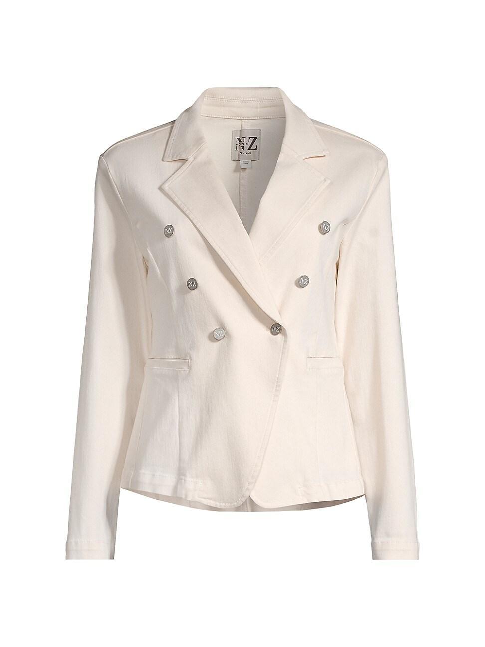 Womens Femme Denim Blazer Product Image