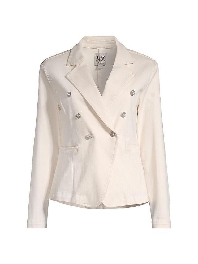 Womens Femme Denim Blazer Product Image