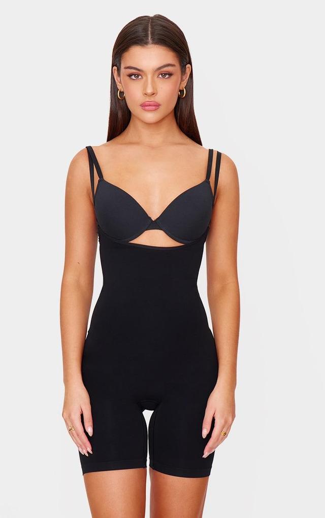 Black Underbust Shapewear Bodysuit Product Image