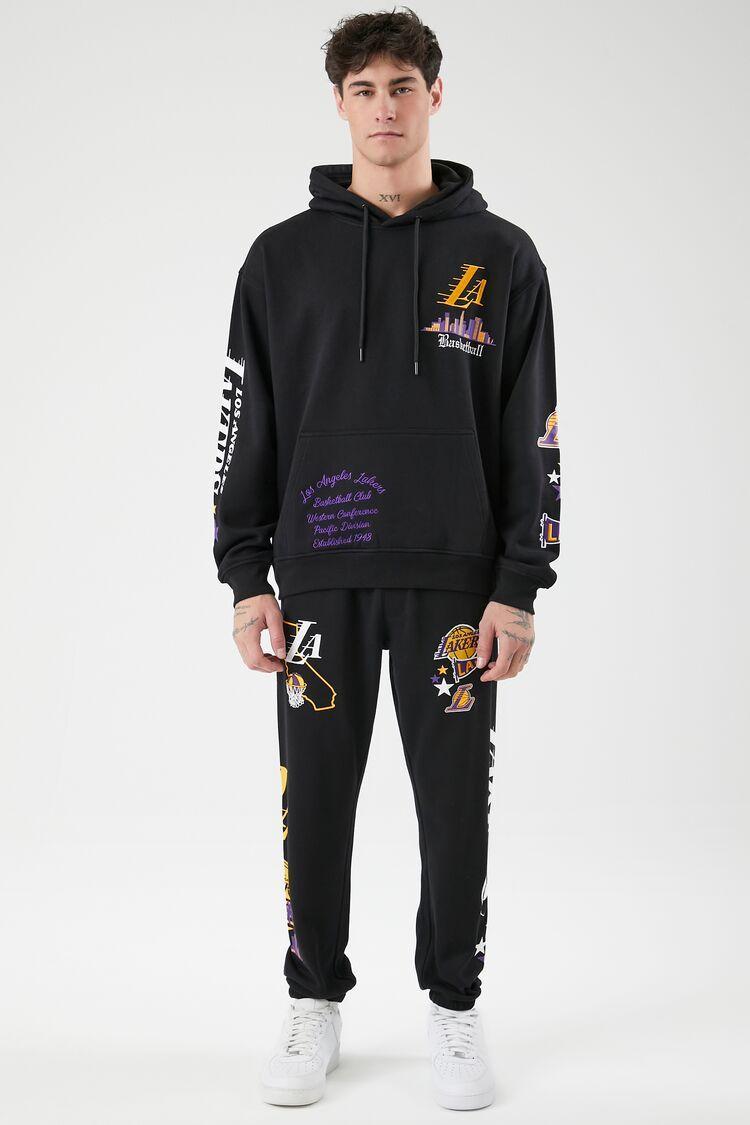 Los Angeles Lakers Fleece Joggers | Forever 21 Product Image