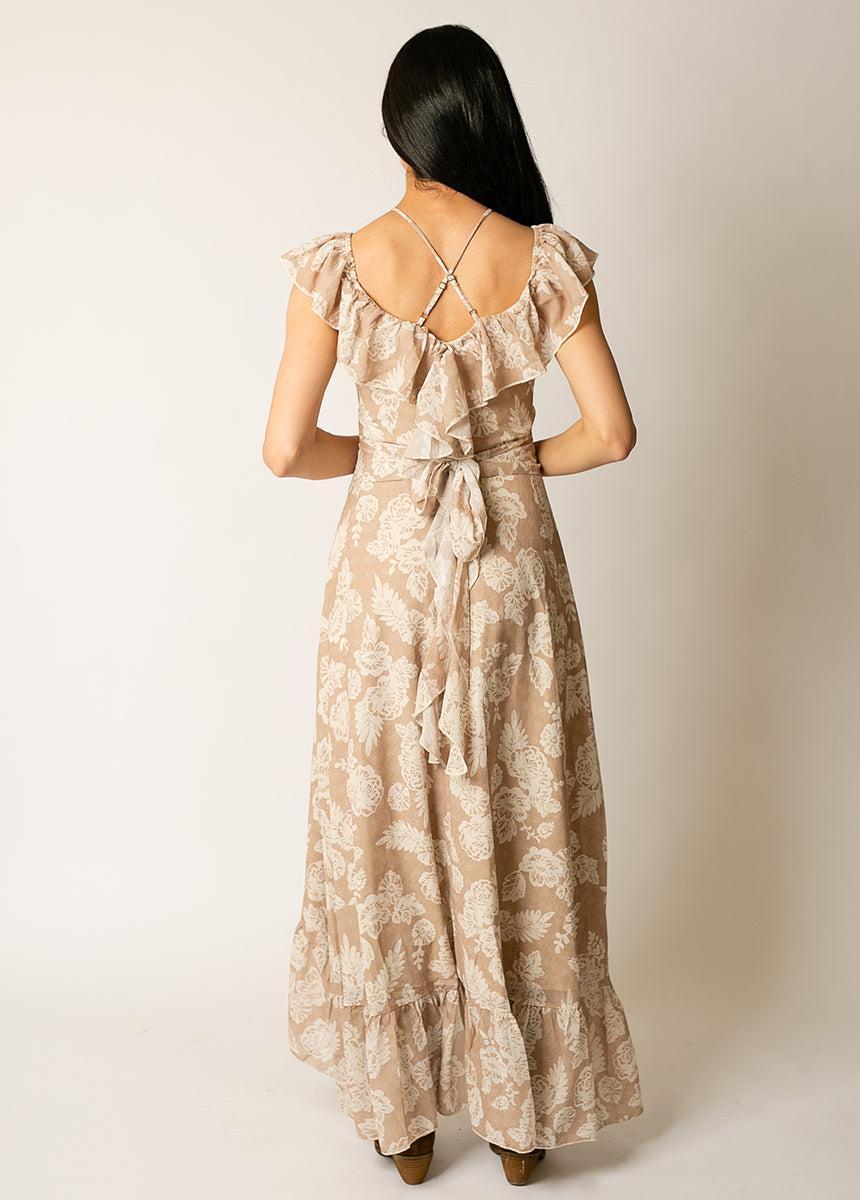 Netta Dress in Lacey Floral Product Image