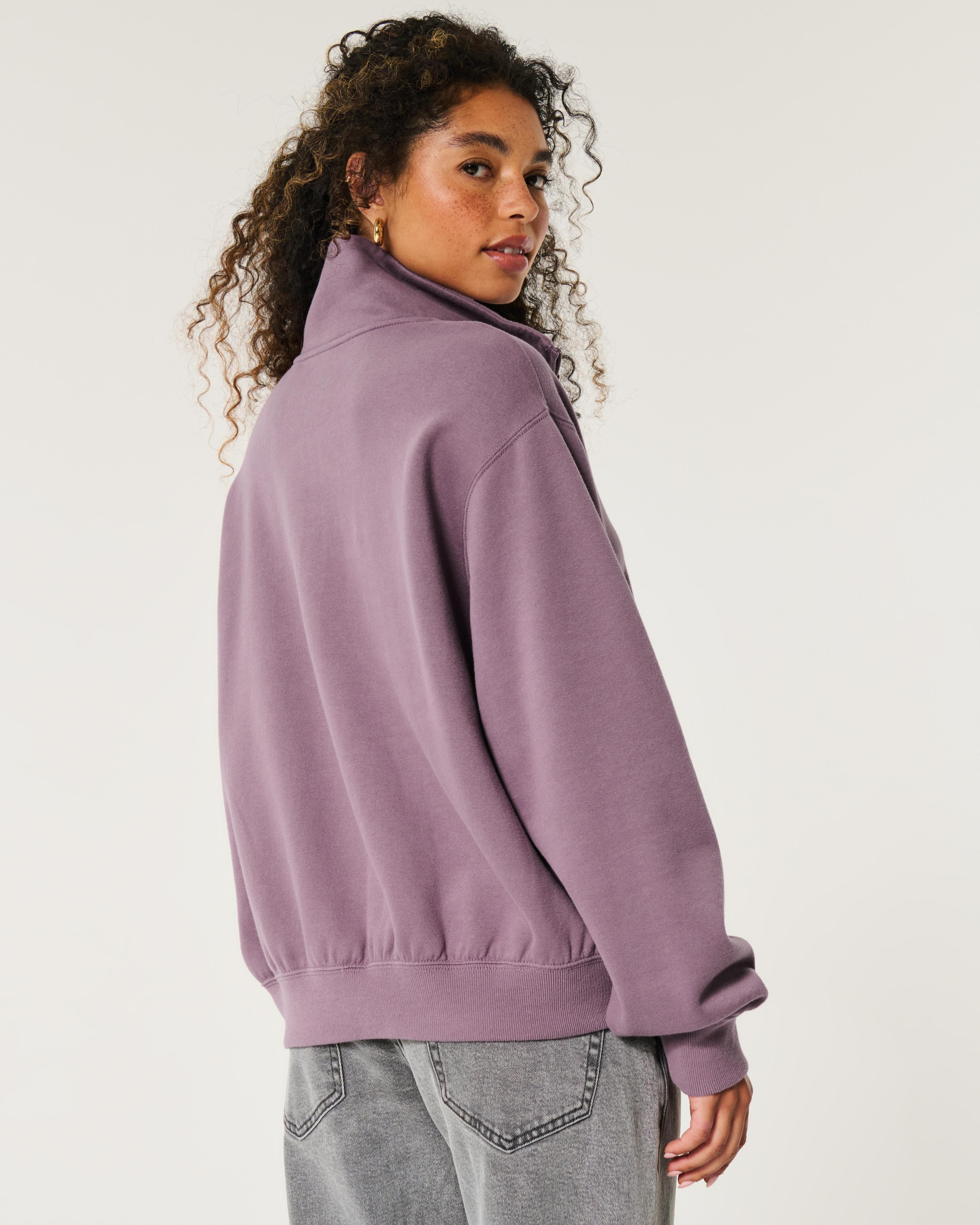 Easy Half-Zip Sweatshirt Product Image