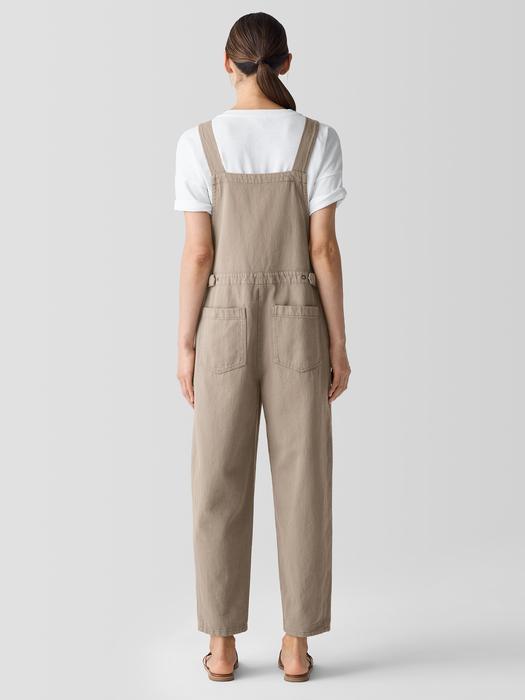 Garment-Dyed Utility Organic Cotton Overalls Product Image