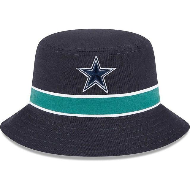 Mens New Era Dallas Cowboys Reversible Bucket Hat Blue Product Image