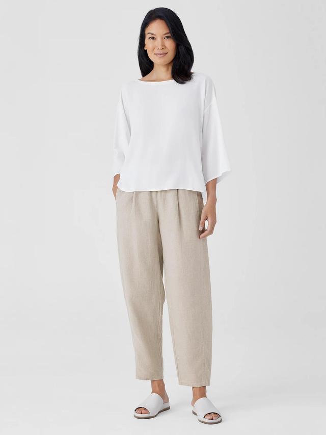 EILEEN FISHER Organic Linen Lantern Pantfemale Product Image