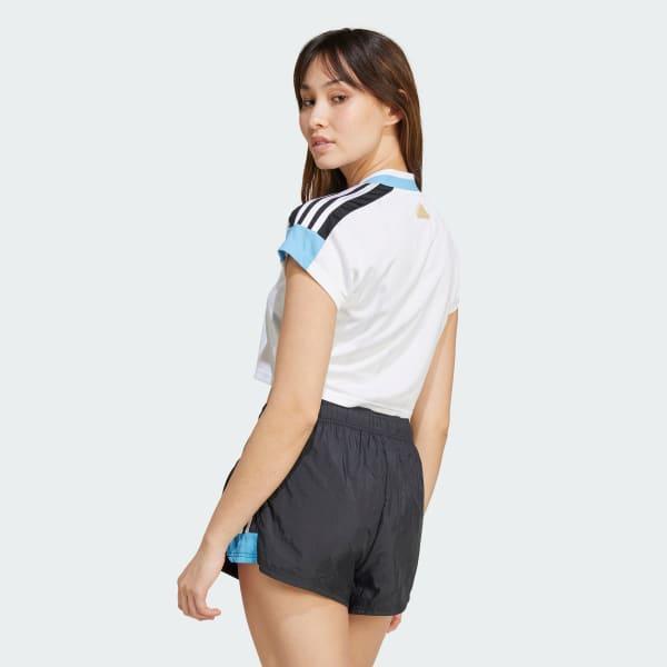 Tiro Cut 3-Stripes Crop Jersey Product Image