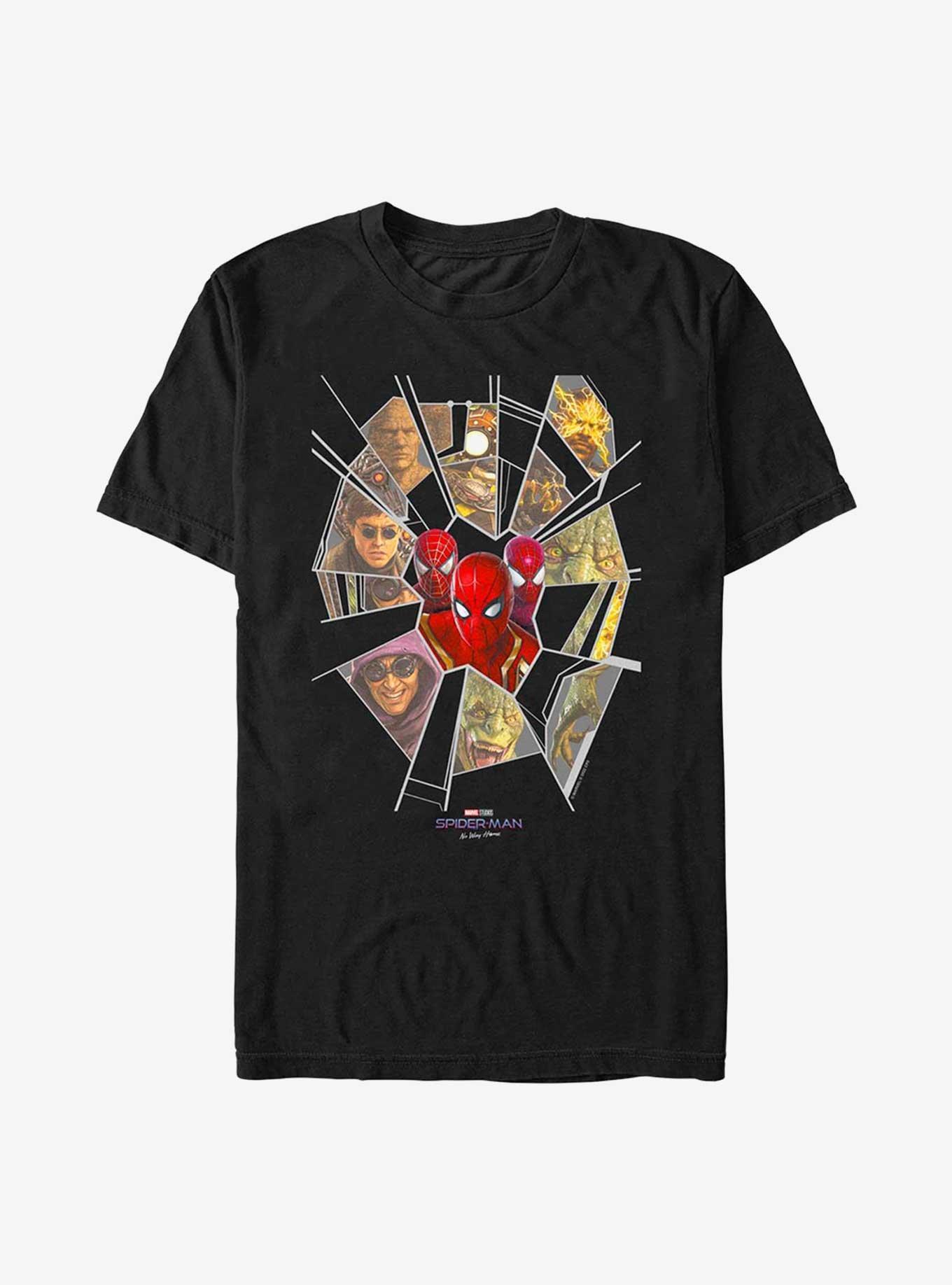 Marvel Spider-Man Web Of Villains T-Shirt Product Image