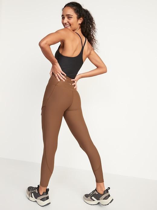 High-Waisted PowerSoft 7/8 Cargo Leggings Product Image