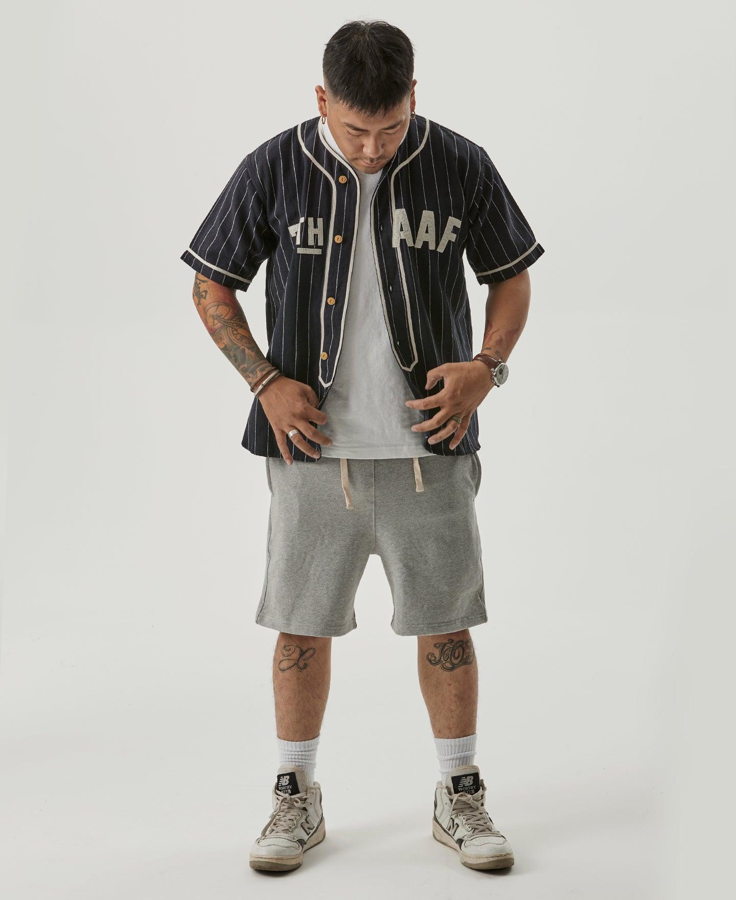 15 oz French Terry Sweat Shorts - Gray Product Image