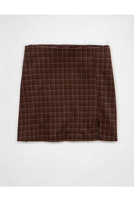 AE It Knit Plaid Skort Women's Product Image