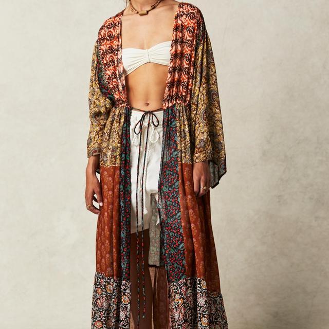 Bombay Mixed Print Kimono Product Image