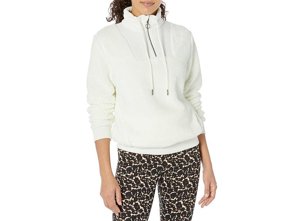 Sweaty Betty Sherpa 1/2 Zip Sweatshirt (Lily ) Women's Clothing Product Image