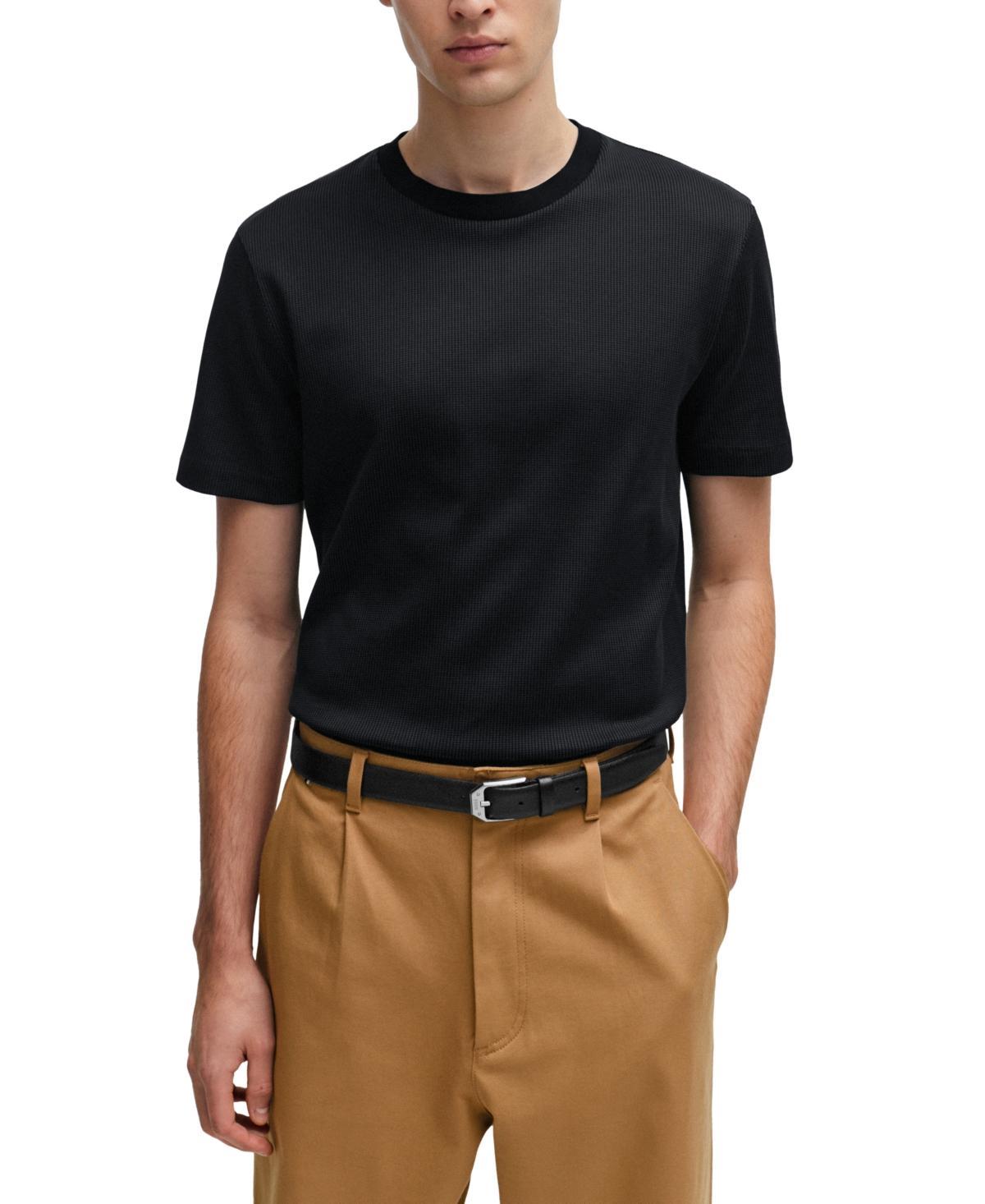 Boss by Hugo Boss Mens Structured- T-shirt Product Image