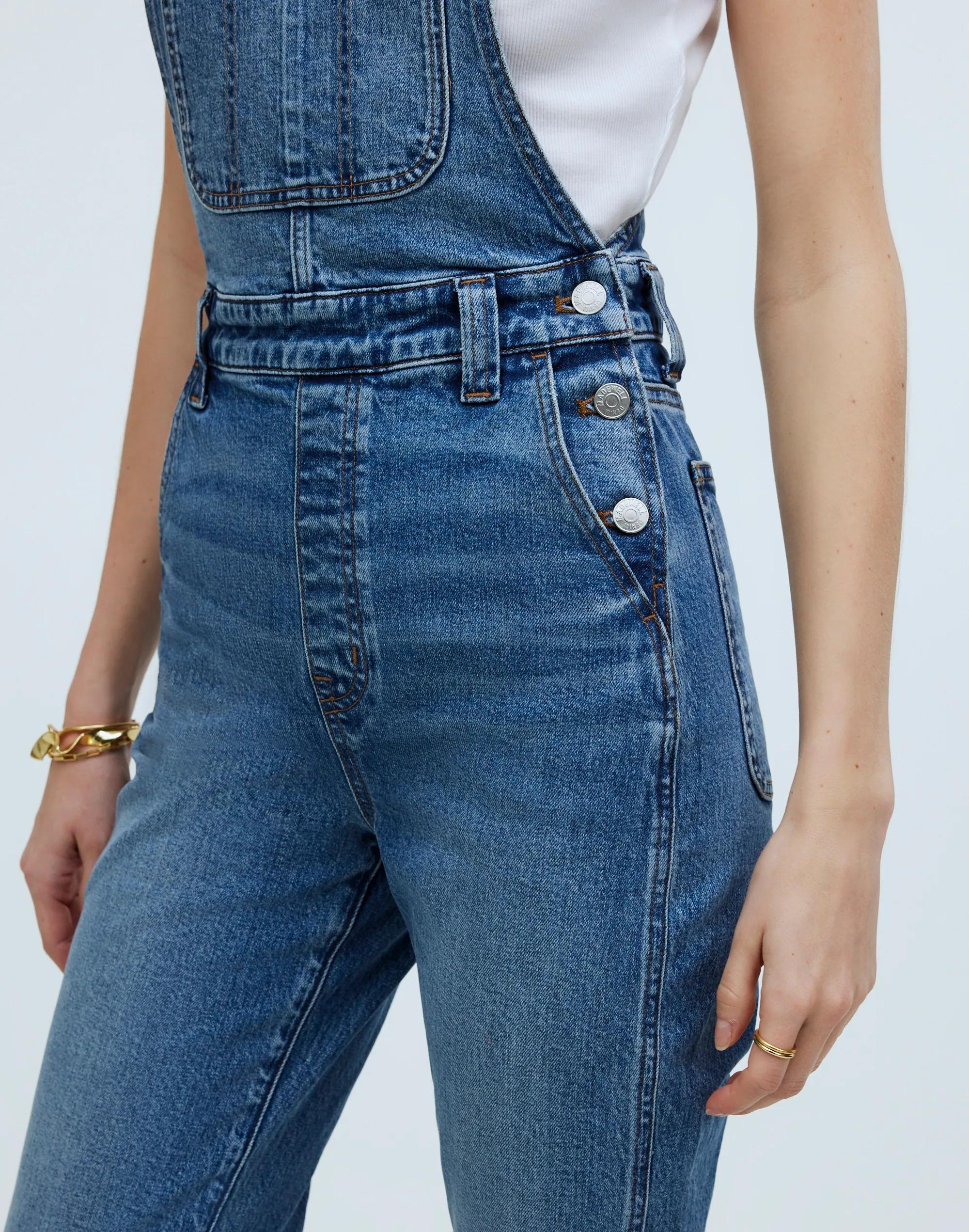 The '90s Straight Overalls in Fawnbrook Wash Product Image