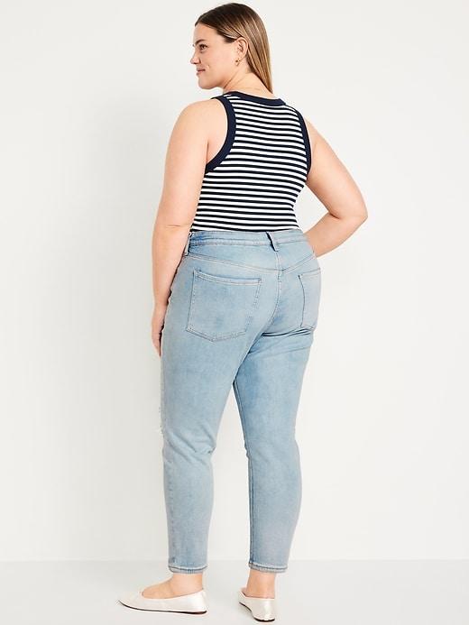 Mid-Rise OG Straight Ankle Jeans Product Image